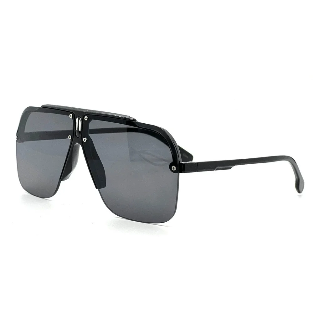 Men Sunglasses Dark Black Lens Sports Light Weight Comfortable Style Elegant New